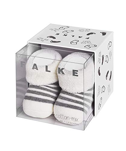 Falke - Calcetines para bebé, talla 3-6 meses (62/68), color Blanco crudo (Off-white)