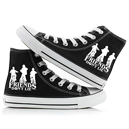 Fira Woo Stranger Things Zapatos Zapatos de Lona Unisex Zapatos Casuales Luminosos