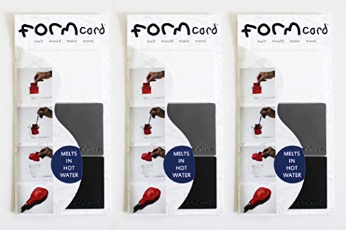 FORMcard 9 Negro, Blanco, Gris (10% de descuento Usual $21.95 Precio del paquete)