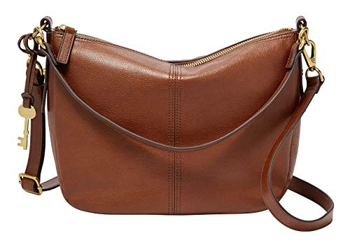 Fossil Jolie, CrossBody para Mujer, marrón, 27.94 cm x 7.62 cm x 20.32 cm