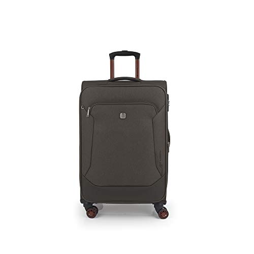 Gabol - Track | Maletas de Viaje Medianas de 42 x 67 x 27 cm con Capacidad para 67 L de Color Marrón