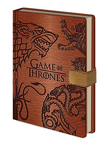 Game Of Thrones Cuaderno de Notas Premium Casa Stark