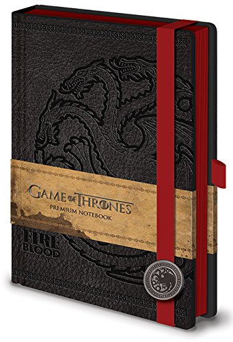 Game of Thrones SR71898 Targaryen - Cuaderno A5, diseño de Juego de Tronos