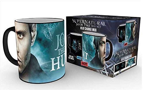 GB Eye LTD, Supernatural, Sam and Dean Symbol, Taza Mágica cambiante de color