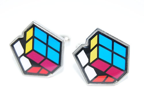 Gemelolandia | Gemelos Cubo de Rubik Gemelos Originales Para Camisas | Para Hombres y Niños | Regalos Para Bodas, Comuniones, Bautizos y Otros Eventos