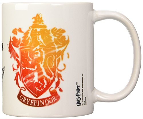 Harry Potter - Taza Gryffindor Stencil Crest, 320ml