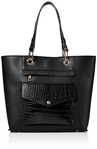 HotterElizabethMujerBolsos totesNegro (Black/Black Croc)36x28x45 Centimeters (W x H x L)