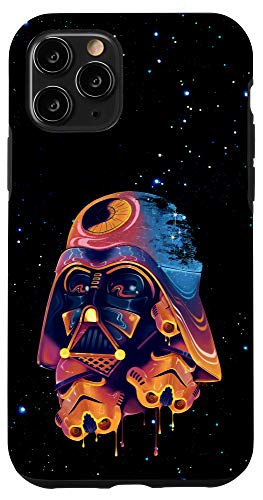 iPhone 11 Pro Star Wars Darth Vader Groovy Neon Mashup Case