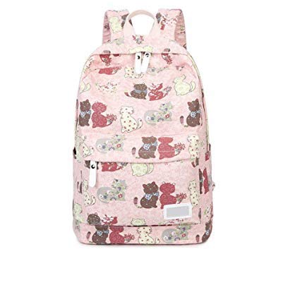 JCM 7 nuevos: versión Coreana de Harajuku Wild College College Viento Gran Capacidad Campus Lona Mochila impresión Mochila ZJ (Style : D)