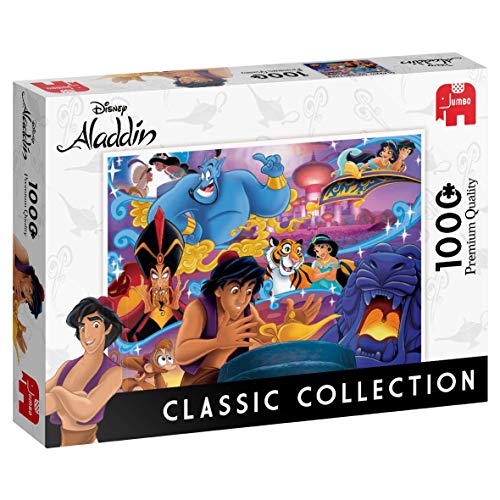 Jumbo- Classic Collection pcs Rompecabezas, 1000 Piezas, de Aladdin, Multicolor (18825)