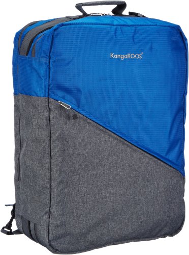 KangaROOS Healy Travel Bag - Bolso de Hombro de Material sintético Unisex, Color Azul, Talla 35x50x20 cm (B x H x T)