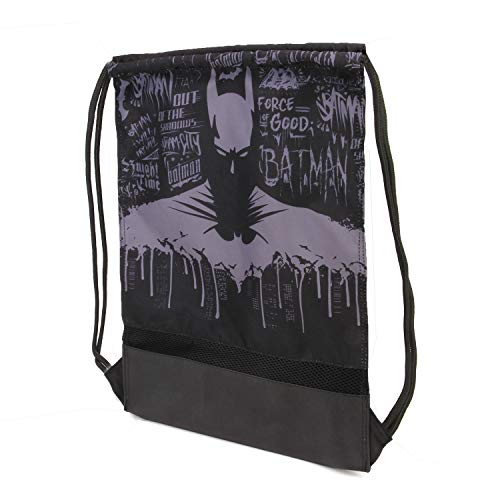 Karactermania Batman Gotham-sacca Storm Bolsillo Suelto para Mochila 48 Centimeters Multicolor (Multicolour)