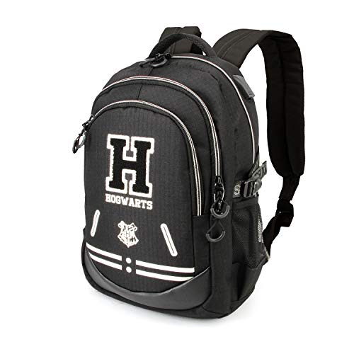 Karactermania Harry Potter School - Mochila Running HS 1.2, Negro