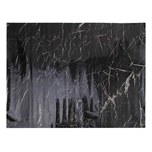 kengbi Fácil de decorar papeles pintados de 60 x 50 cm, adhesivo decorativo para pared, de granito, mármol, efecto de papel de contacto, autoadhesivo, papel de rodar (color: burdeos)