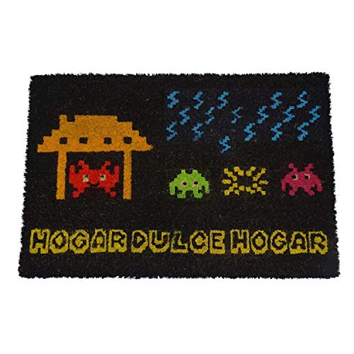 koko doormats felpudos Entrada casa Originales, Fibra de Coco y PVC, Felpudo Exterior HOGAR Dulce HOGAR, 40x60x1.5 cm | Alfombra Puerta Entrada casa Exterior | Felpudos Divertidos para Puerta