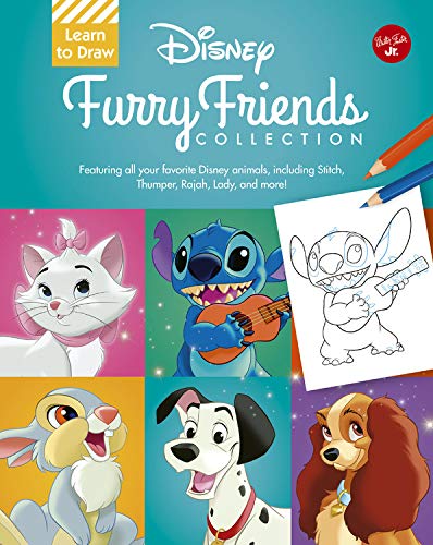 Learn to Draw Disney Furry Friends Collection: Featuring All Your Favorite Disney Animals, Including Rajah, Thumper, Meeko, Lady, and More!: Featuring ... Lady, and More! (Licensed Learn to Draw)