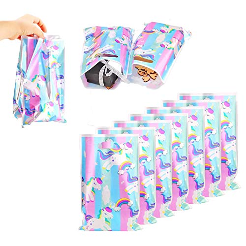Leeq - 40 bolsas de regalo de unicornios