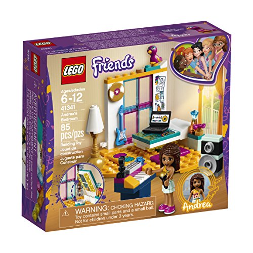 LEGO Friends - Dormitorio de Andrea, Imaginativo Juguete de Construcción (41341)