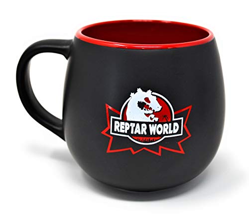 LeRage Reptar World Taza de café Jurassic Park Rugrats 90s Impresionante regalo fresco 14 oz