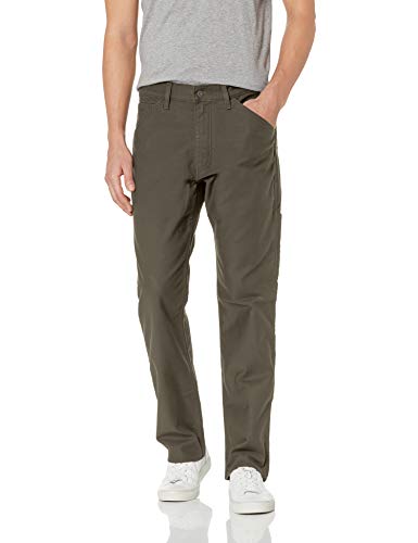 Levi's Workwear 545 Athletic Fit Utility Pant Pantalones de utilidades de Trabajo, Gris Oliva - Lienzo elástico, 44W x 32L para Hombre