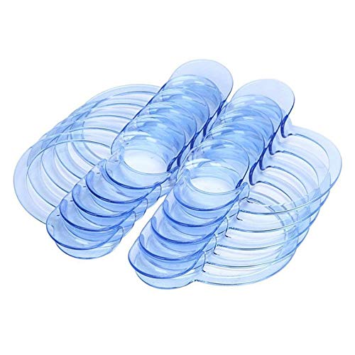 Lezed Dispositivo de Apertura en Forma de C Retractor Dental intraoral Labio mejilla abrelatas Tipo C para Juego de Fiesta Protector de la Boca Apertura de Dispositivos de Ortodoncia Transparente