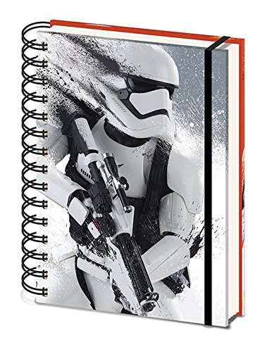 Libreta A5 de Star Wars: El despertar de la fuerza con dibujo de Stormtrooper