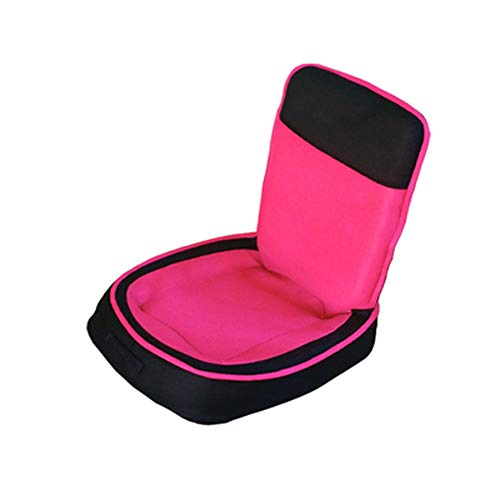 LIN-rlp Sillón Plegable para Juegos en el Suelo Silla reclinable Plegable Sillón Cama Plegable Sofá reclinable (Beige, Naranja, Rosa, Amarillo) (Color : Pink)