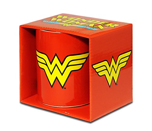 Logoshirt Wonder Woman Taza de Cafe - DC Comics Taza - Diseño Original con Licencia