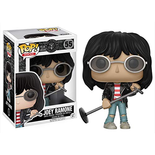 Lotoy Funko Pop Rocks - Joey Ramone #55 Vinyl 3.75inch Toy Rocks Star Derivatives Multicolor Gift