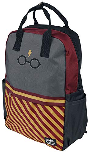 Loungefly x Harry Potter Glasses Stripes Mochila para portátil