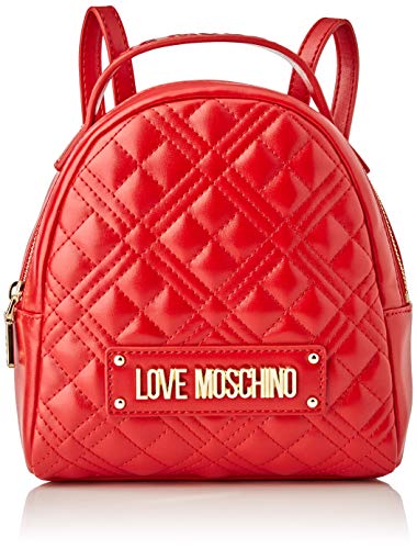 Love Moschino JC4201PP0BKA0, Mochila para Mujer, rojo, Normale