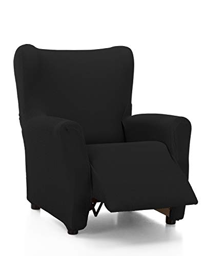 Martina Home Tunez Funda de Sillón Relax Completa, Negro