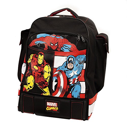 Marvel Comics Mochila Infantil, Negro