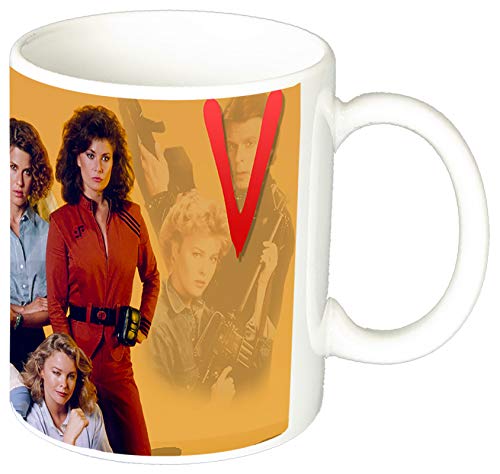 MasTazas V Invasion Extraterrestre Marc Singer Faye Grant Jane Badler Taza Ceramica