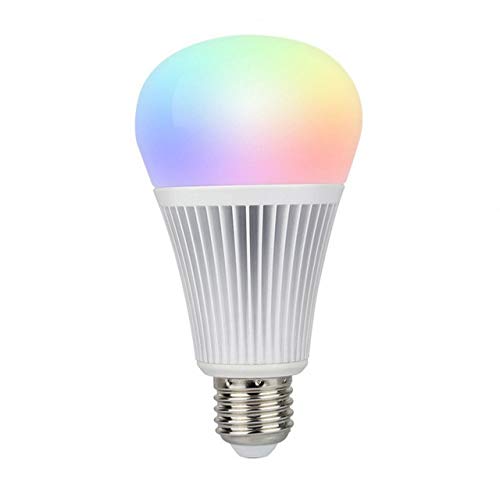 Mi-Light® FUT012 Bombilla E27 9W RGB+CCT 2700k - 6000k LED 9W 2.4G RF Regulable