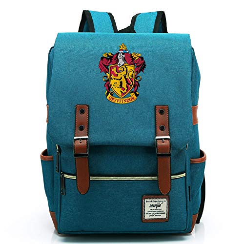 MMZ Mochila Deportiva al Aire Libre Mochila de Harry Potter Gryffindor College Mochila Escolar Informal Ligera L # 17