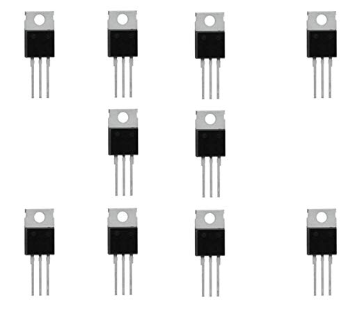 Movilideas 10 Unidades de TRIAC BT137/600 600V 8A TO-220