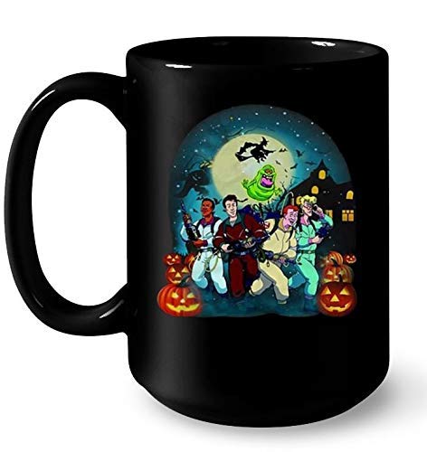 N\A Taza de café de Halloween de los Cazafantasmas Peter Venkman Raymond