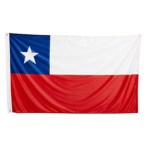 Naicasy Bandera de Chile (90 x 150 cm)