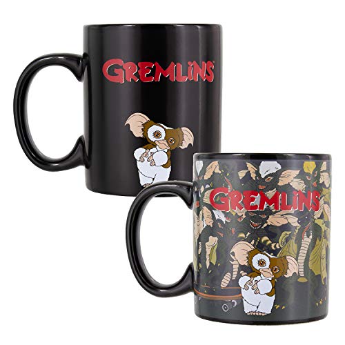 Paladone 7780CE6C9A TAZA TERMOCOLORA THE GREMLINS, Cerámica