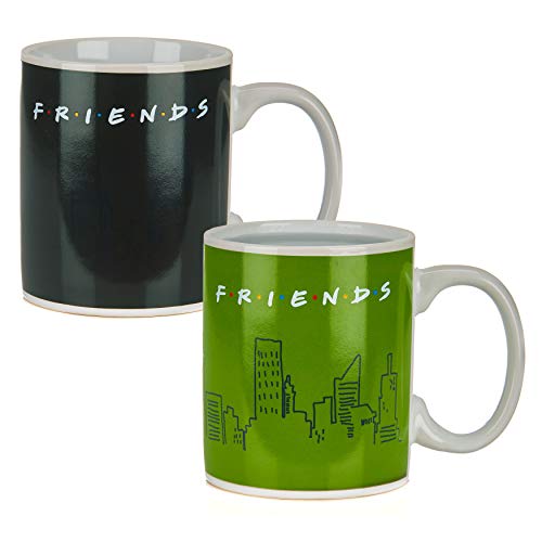 Paladone Products 97C8AFFF34 Taza termosensible Friends-How You Doin, cerámica