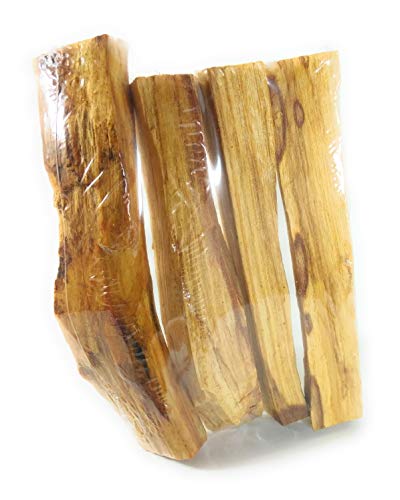 Palo Santo de Perú (50-55 gr) - Madera Sagrada - Natural y sostenible. Equilibra y armonizan Las energías. Purificación y protección Espiritual. Corte Artesanal