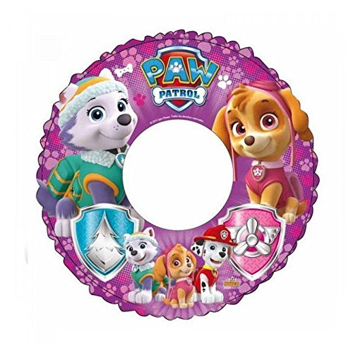 Patrulla Canina - Flotador Hinchable para niña, Rosa, 45 cm (Saica 2217)