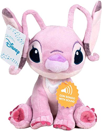 Peluche Angel de Stitch 30cm con Sonido.