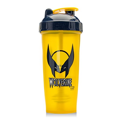 Performa Shakers Marvel Hero Series - Coctelera (800 ml), color amarillo y azul