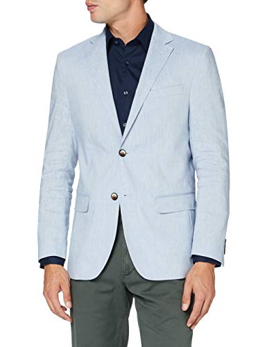 Pierre Cardin Aito AT Americana, Azul (Sky 3800), 50 (Talla del Fabricante: 48) para Hombre