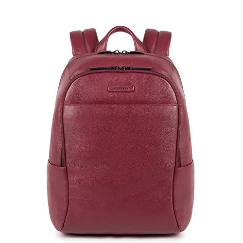 Piquadro Modus Special Mochila Escolar 40 Centimeters Rojo (Bordeaux)