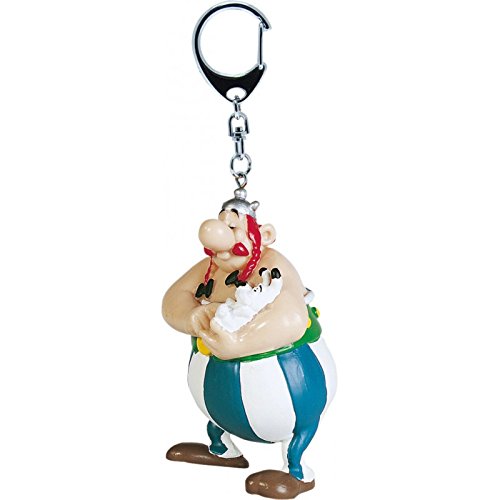 Plastoy -Asterix-Obelix & IDEFIX Keychain