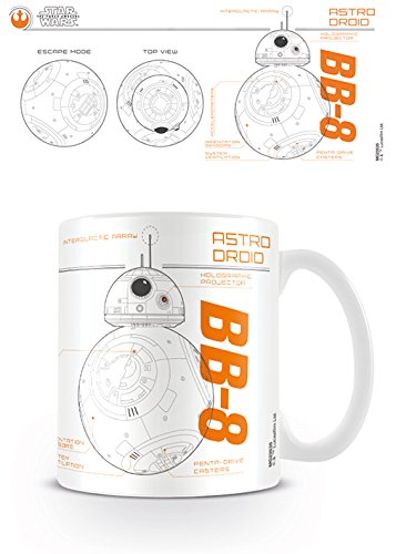 Pyramid International Taza Star Wars Episode VII BB8 Sketch, cerámica, Multicolor, Unico