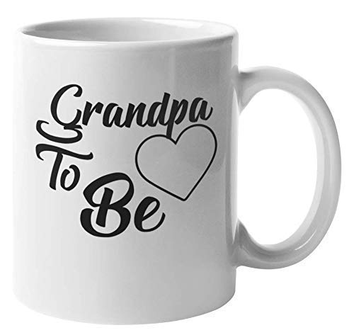 Rael Esthe Abuelo para ser. Adorable Taza de Regalo de café y té para Nuevo Abuelo, Abuelo, Abuelo, Abuelo, Esposo, papá, papá, Jubilado, tío, Hermano, Hombre y Hombres